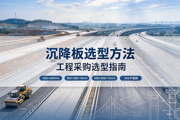 安泽沉降板选择方法