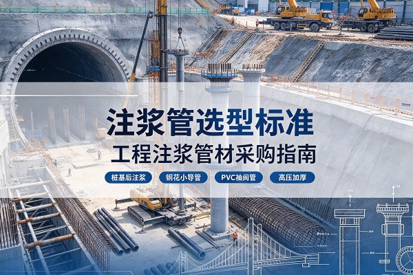 安泽注浆管选型标准