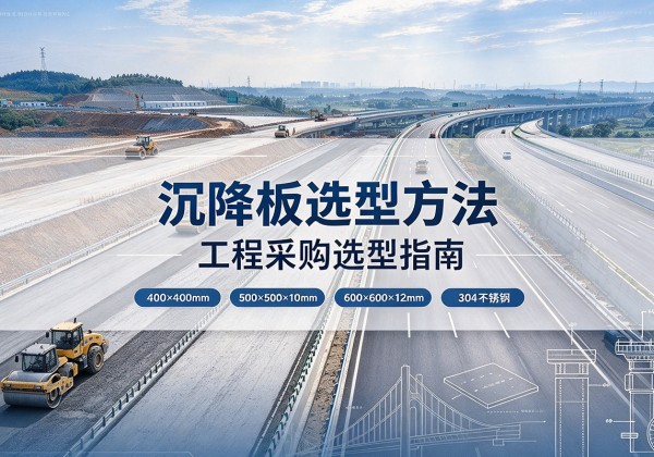 安泽沉降板选择方法