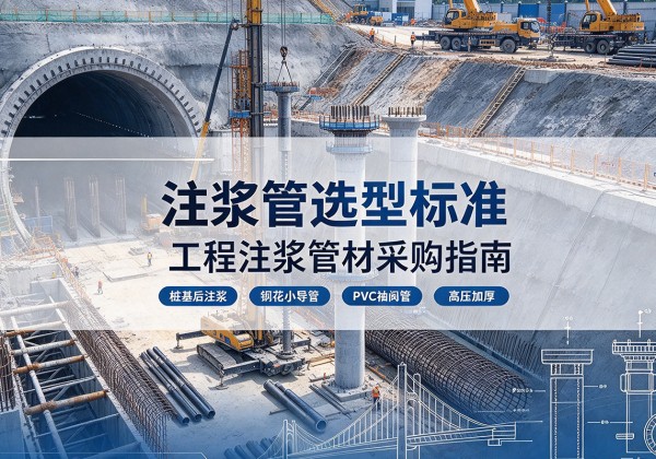 安泽注浆管选型标准